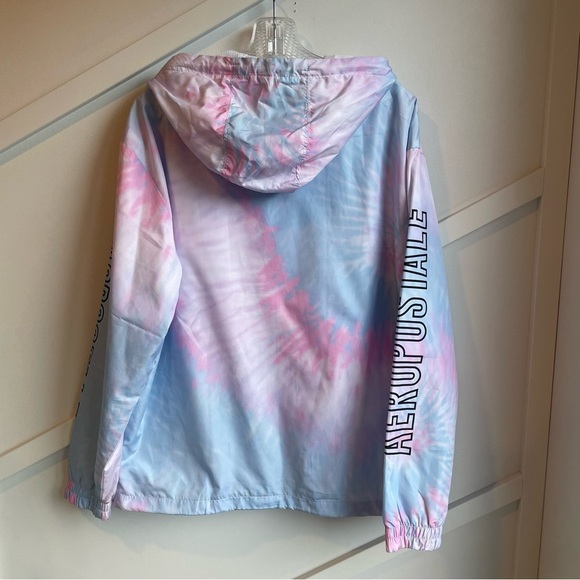Aeropostaletale Rain Light Jacket Rainbow size M - Picture 2 of 10